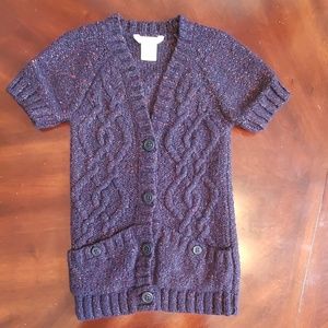 Button down sweater, size 4